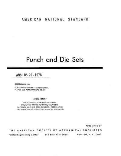 Standards PDF Cover Page