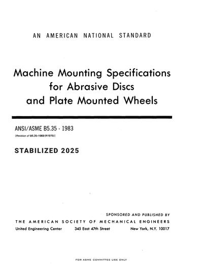 Standards PDF Cover Page