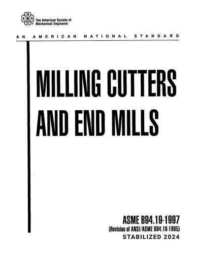 Standards PDF Cover Page