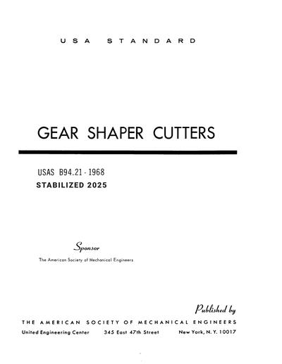 Standards PDF Cover Page
