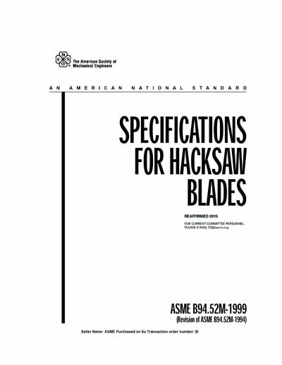 Standards PDF Cover Page