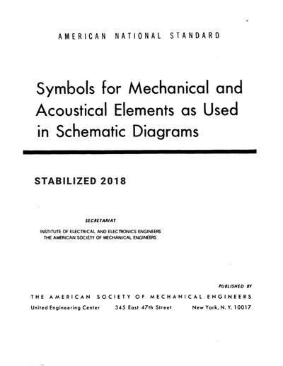 Standards PDF Cover Page