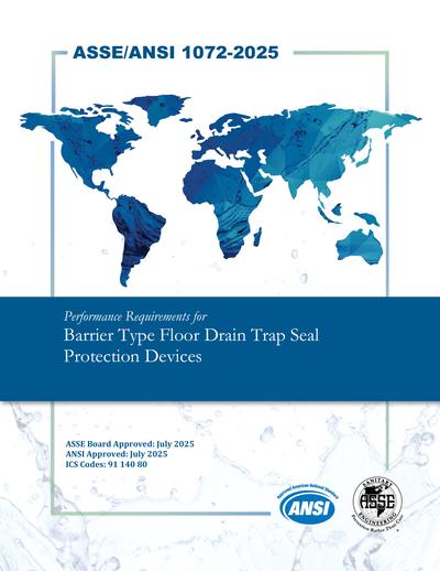 Standards PDF Cover Page