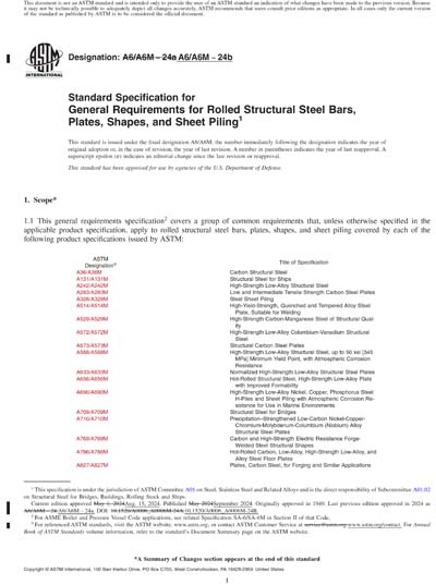 Standards PDF Cover Page