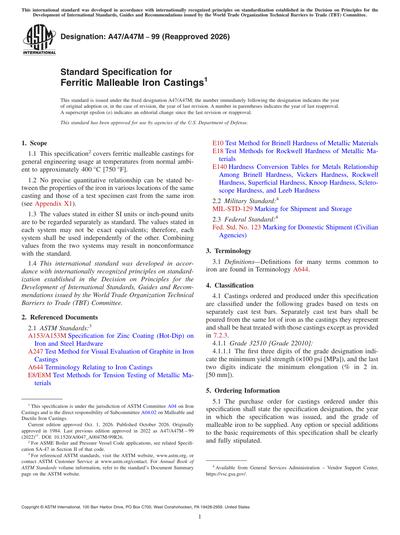 Standards PDF Cover Page
