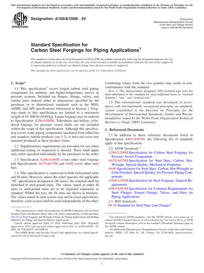 Standards PDF Cover Page