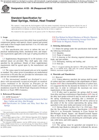 Standards PDF Cover Page