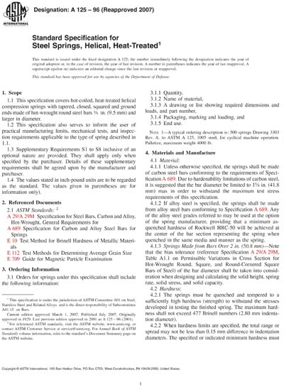 Standards PDF Cover Page
