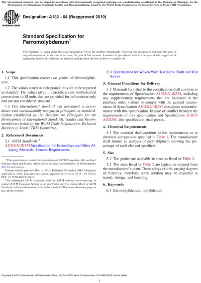 Standards PDF Cover Page