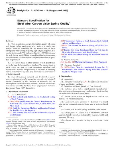 Standards PDF Cover Page