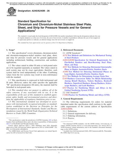 Standards PDF Cover Page