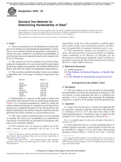 Standards PDF Cover Page