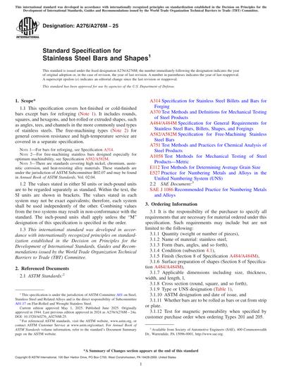 Standards PDF Cover Page