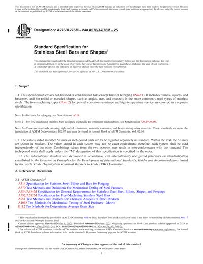 Standards PDF Cover Page