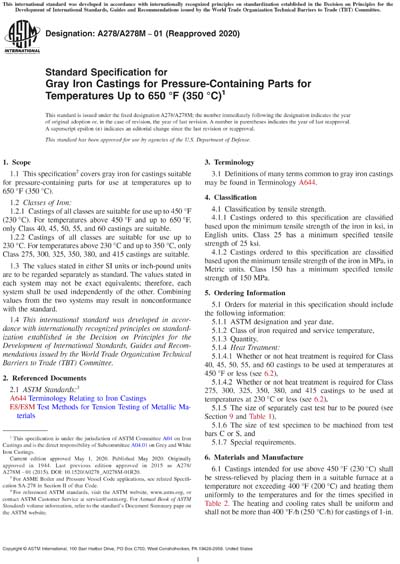 Standards PDF Cover Page