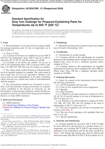 Standards PDF Cover Page
