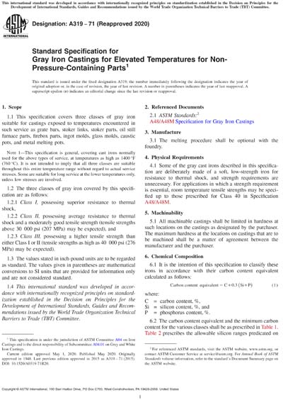 Standards PDF Cover Page