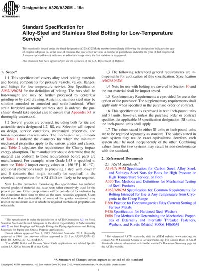 Standards PDF Cover Page