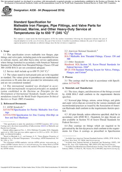 Standards PDF Cover Page