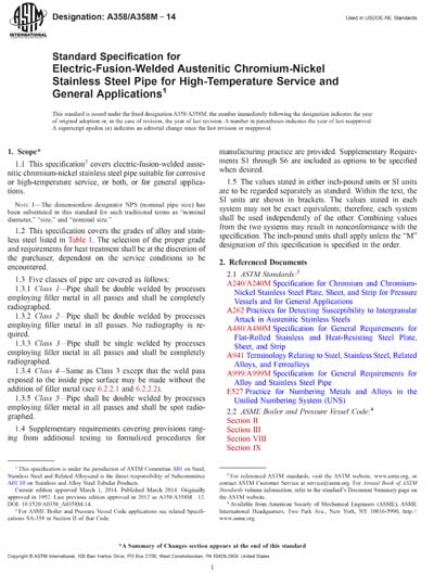 Standards PDF Cover Page