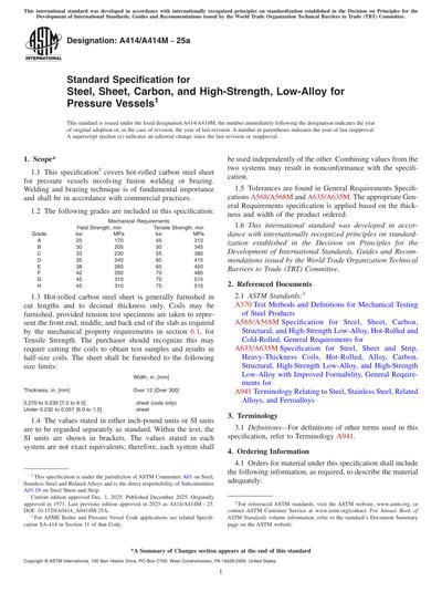 Standards PDF Cover Page