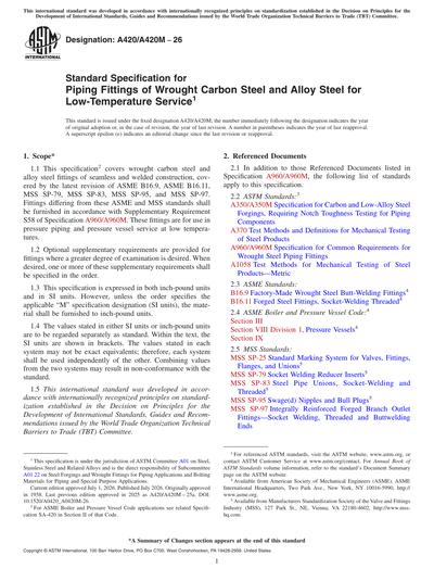 Standards PDF Cover Page