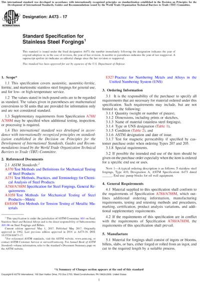 Standards PDF Cover Page