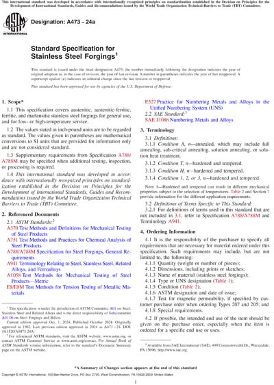 Standards PDF Cover Page