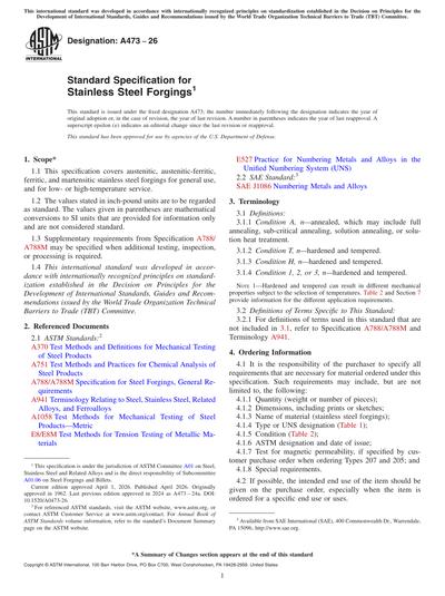 Standards PDF Cover Page