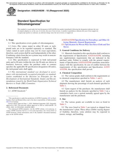 Standards PDF Cover Page