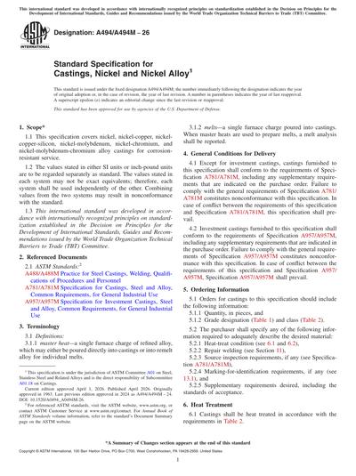 Standards PDF Cover Page