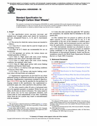 Standards PDF Cover Page
