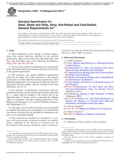 Standards PDF Cover Page