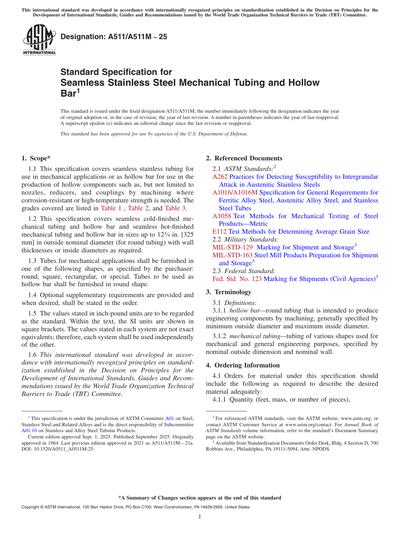 Standards PDF Cover Page