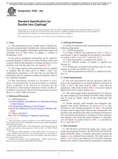 Standards PDF Cover Page