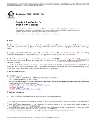 Standards PDF Cover Page