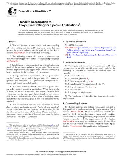 Standards PDF Cover Page