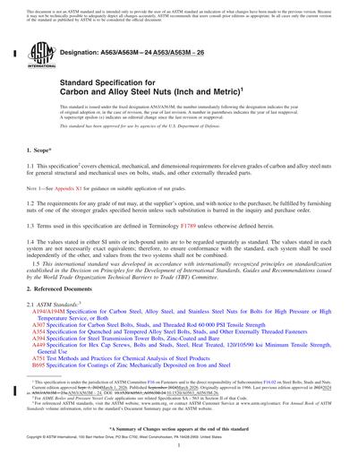 Standards PDF Cover Page