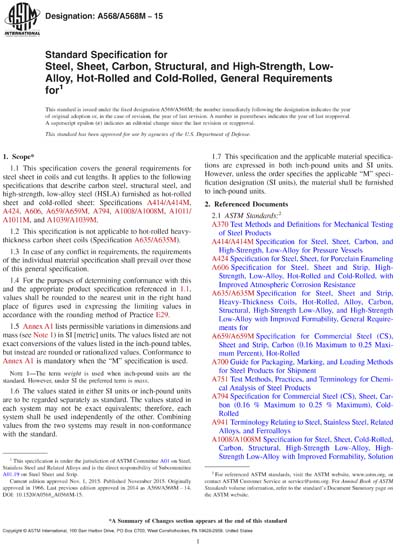 Standards PDF Cover Page