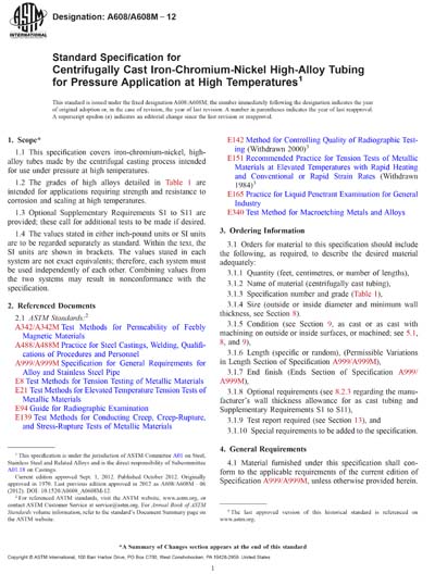 Standards PDF Cover Page