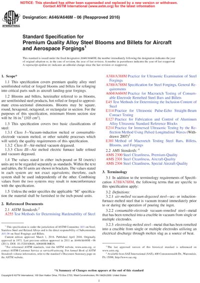 Standards PDF Cover Page