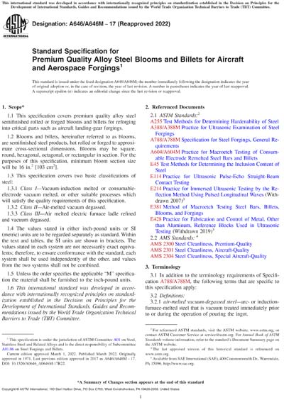 Standards PDF Cover Page