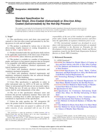 Standards PDF Cover Page