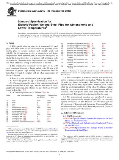 Standards PDF Cover Page