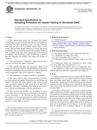 Standards PDF Cover Page