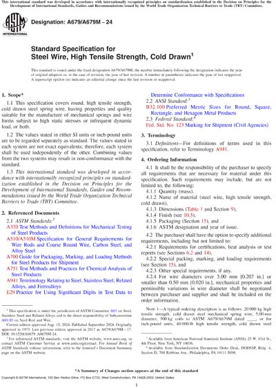 Standards PDF Cover Page