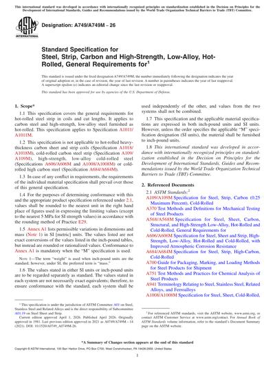 Standards PDF Cover Page