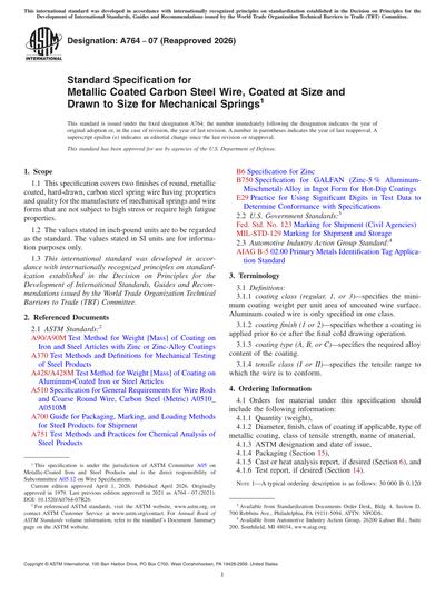 Standards PDF Cover Page