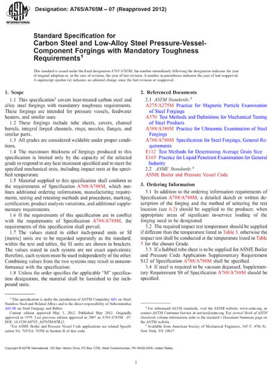 Standards PDF Cover Page