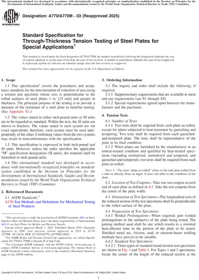 Standards PDF Cover Page